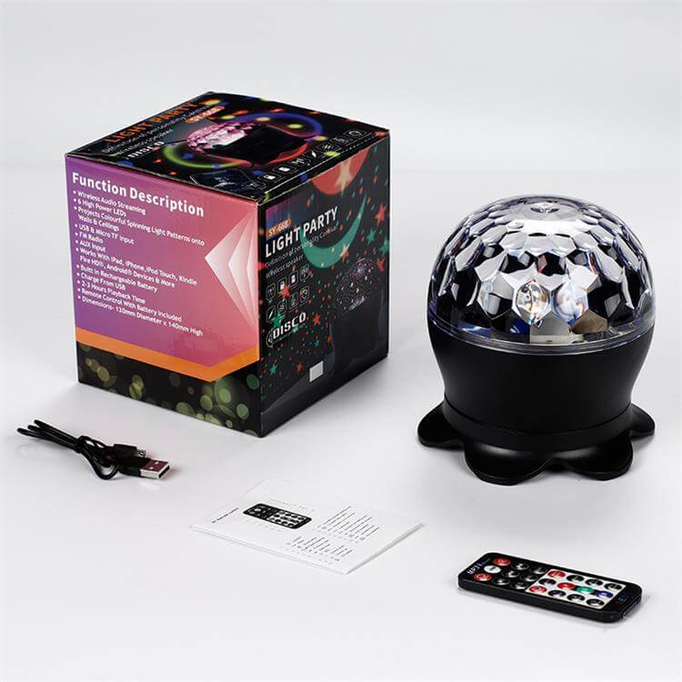 rgb rotating projection lamp 8